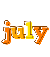 july desert logo