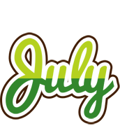 july golfing logo