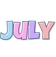 july pastel logo