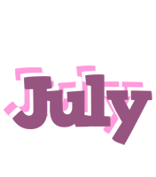 july relaxing logo