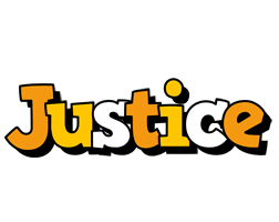 justice cartoon logo