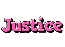 justice girlish logo