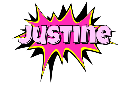 justine badabing logo