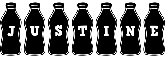 justine bottle logo