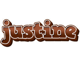 justine brownie logo