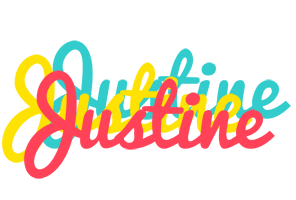 justine disco logo