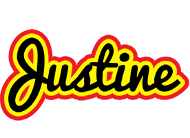 justine flaming logo