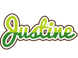 justine golfing logo