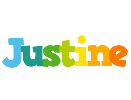 justine rainbows logo