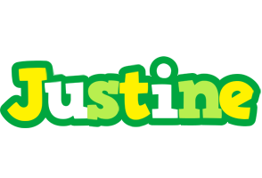 justine soccer logo