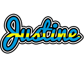 justine sweden logo