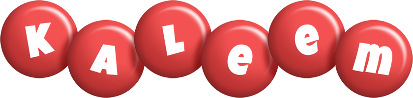 kaleem candy-red logo