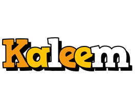 kaleem cartoon logo