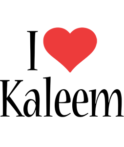 kaleem i-love logo