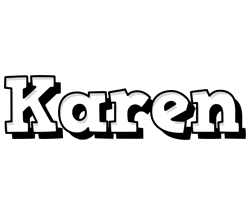 karen snowing logo