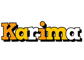 karima cartoon logo