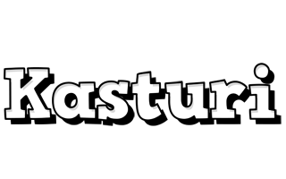 kasturi snowing logo