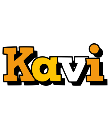 kavi cartoon logo