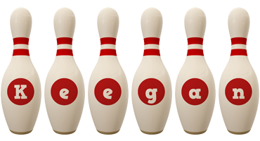 keegan bowling-pin logo