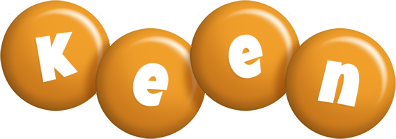 keen candy-orange logo