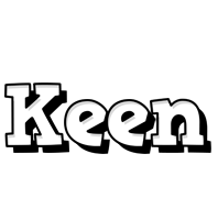 keen snowing logo