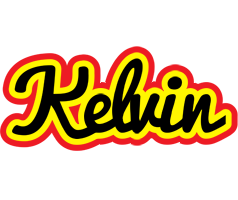 kelvin flaming logo