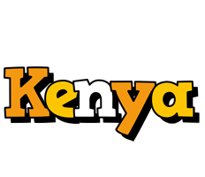 kenya cartoon logo