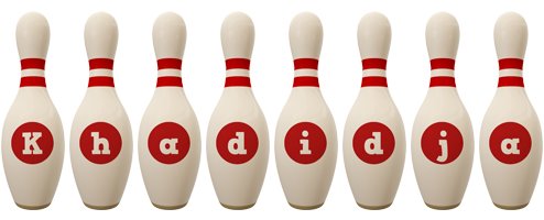 khadidja bowling-pin logo