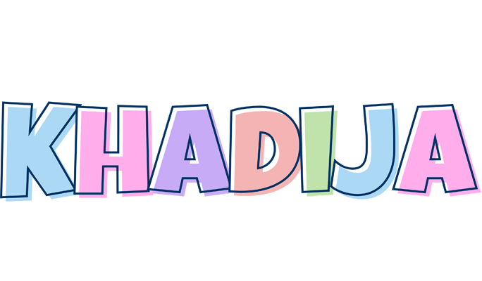 khadija pastel logo