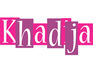 khadija whine logo