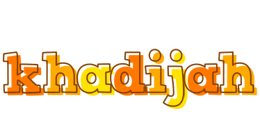 khadijah desert logo
