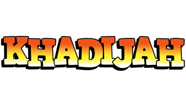khadijah sunset logo