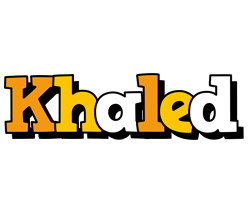 khaled cartoon logo