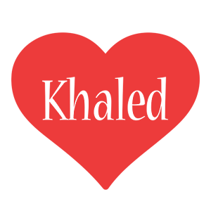 khaled love logo