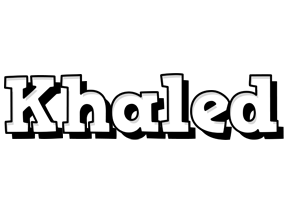 khaled snowing logo