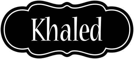 khaled welcome logo