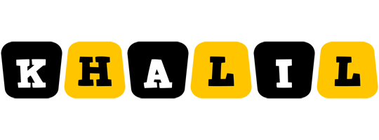 khalil boots logo