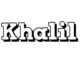 khalil snowing logo