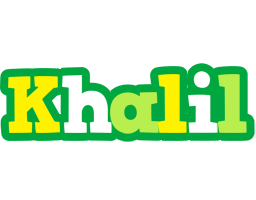 khalil soccer logo