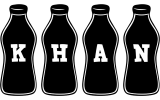 khan bottle logo