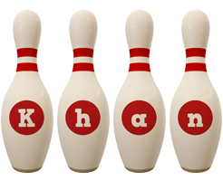 khan bowling-pin logo