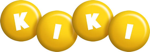 kiki candy-yellow logo