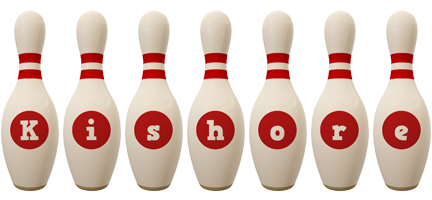 kishore bowling-pin logo