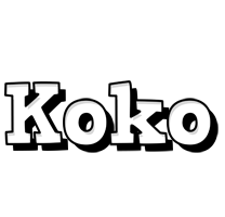 koko snowing logo