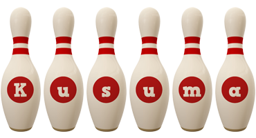 kusuma bowling-pin logo