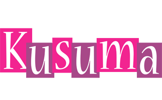 kusuma whine logo