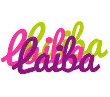 laiba flowers logo