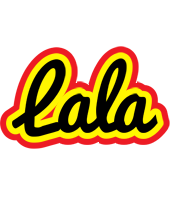 lala flaming logo