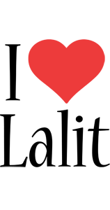 lalit i-love logo