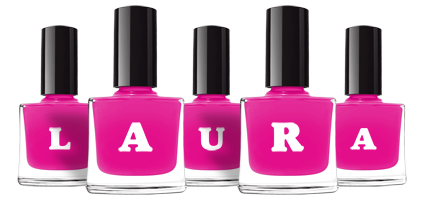 laura nails logo